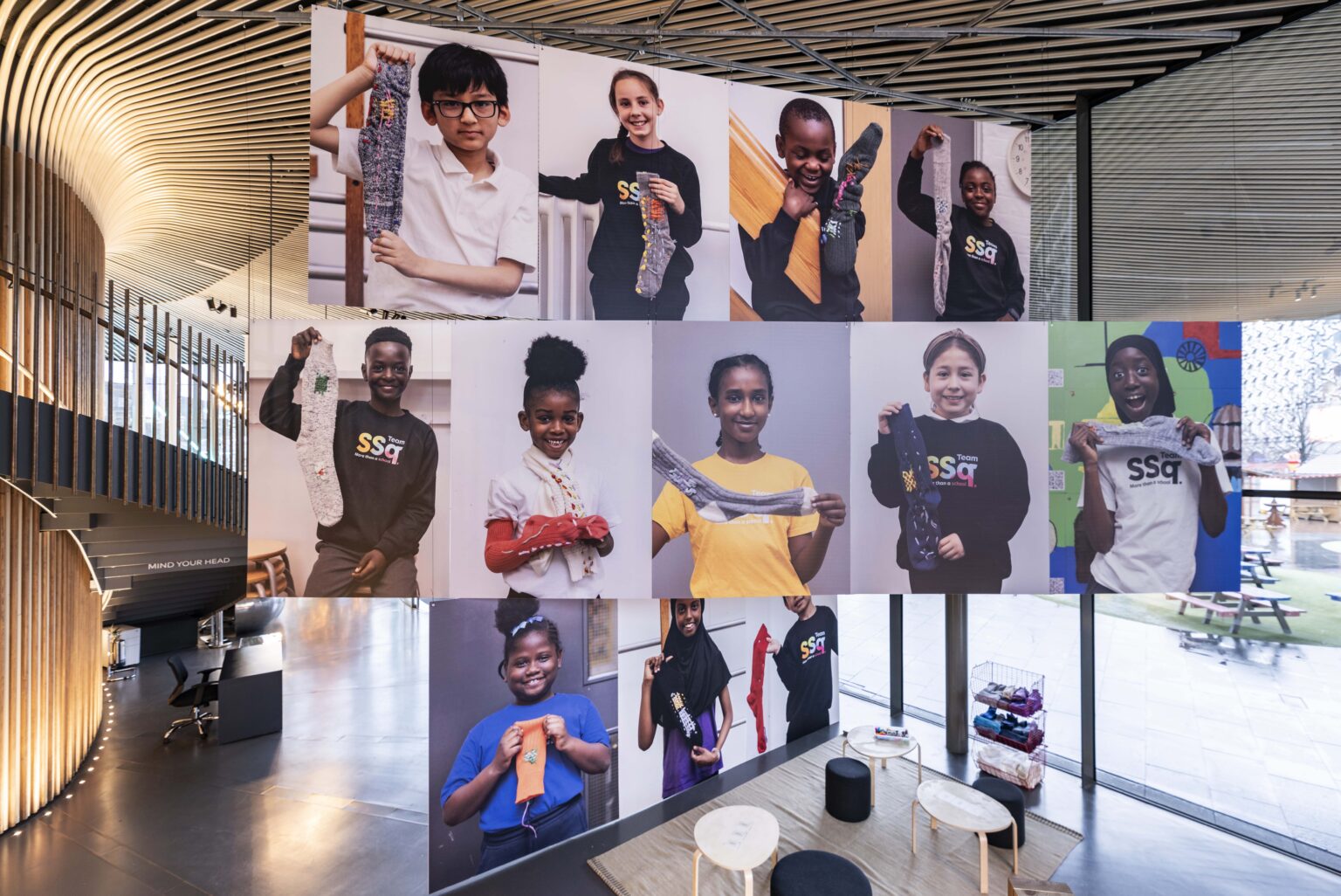 Celia Pym Socks Art Dec 2024