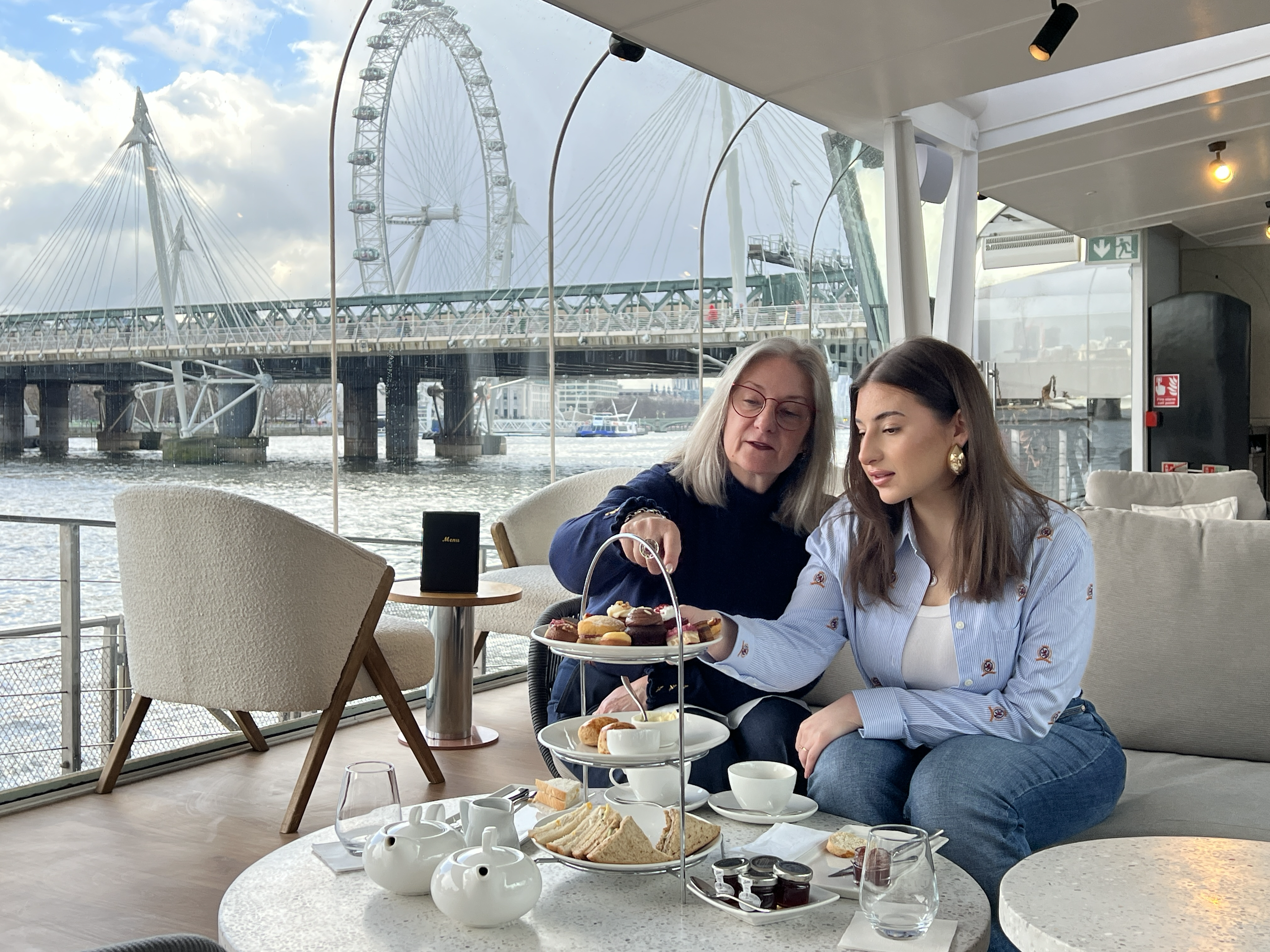 Mother And Daughter Afternoon Tea