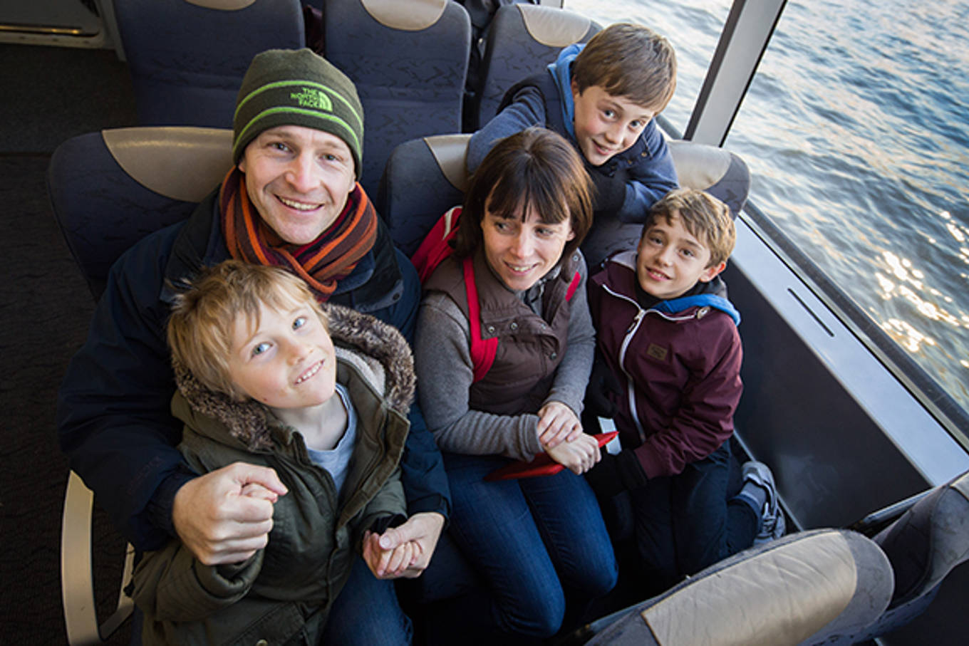 Family On Board (Winter)
