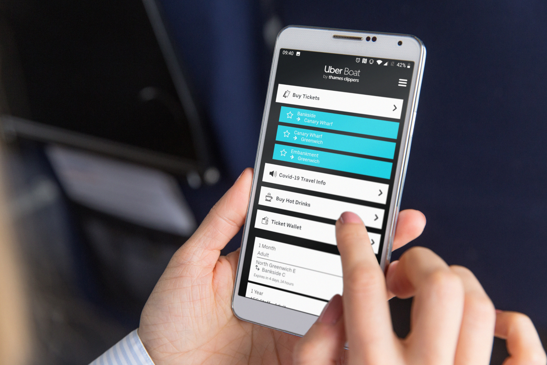 Thames Clippers Tickets App