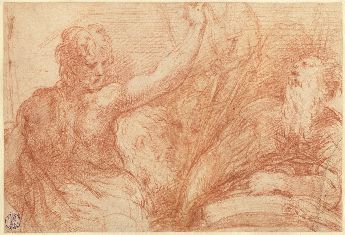 Parmigianino Vision Of Saint Jerome