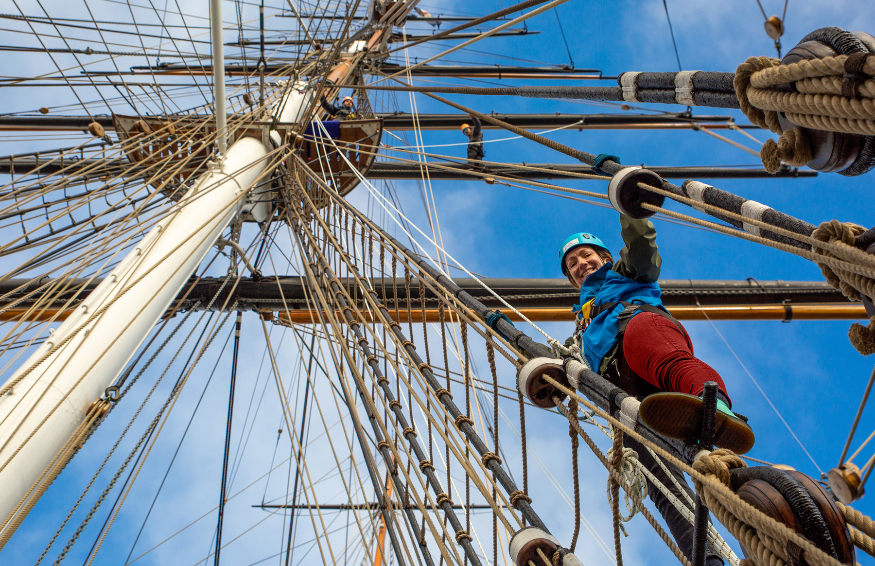 Cutty Sark Rig Climb Experience (2)