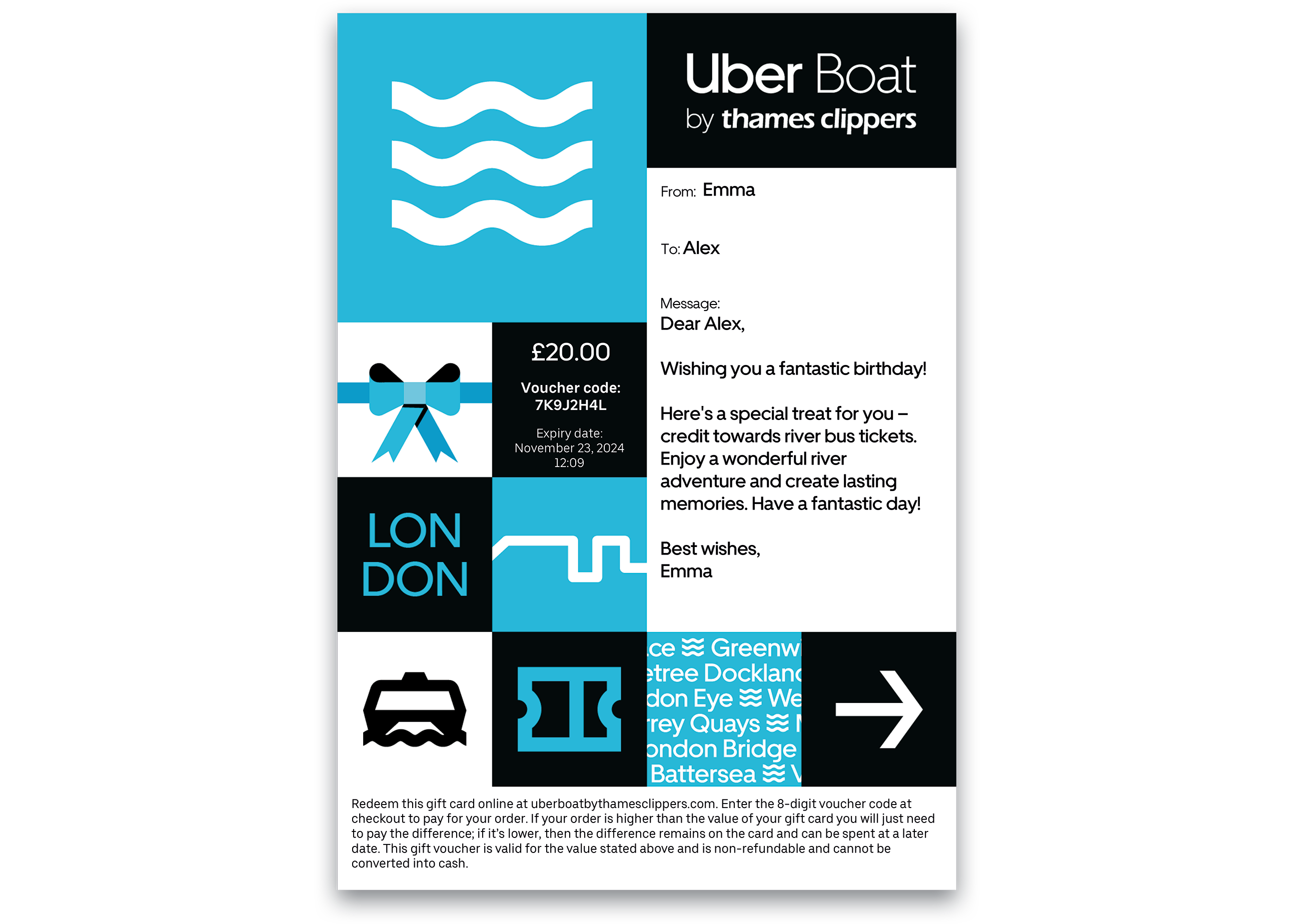 Gift Voucher Example