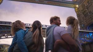 Family at Tower Bridge