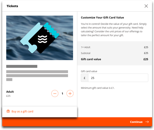 How to purchase a gift card
